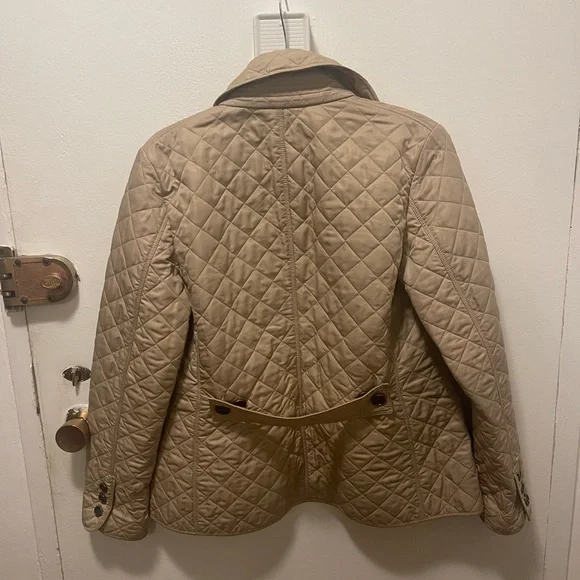 Burberry quilted jacket - tan - Picture 5 of 8